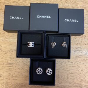 シャネル　CHANEL　アクセサリー　３点(リング・ピアス）